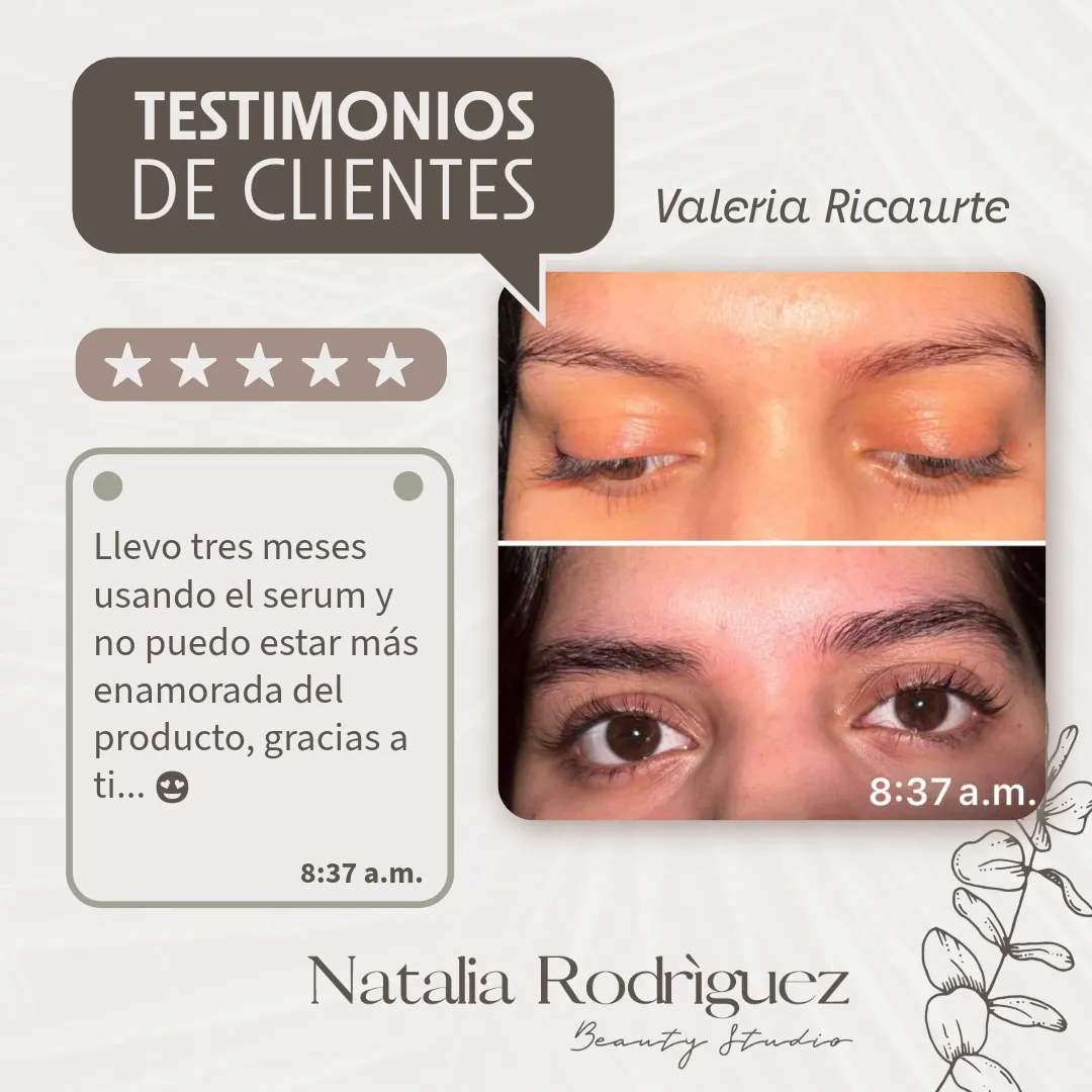 Pack de 3 Serums para Cejas NR - Imagen 5
