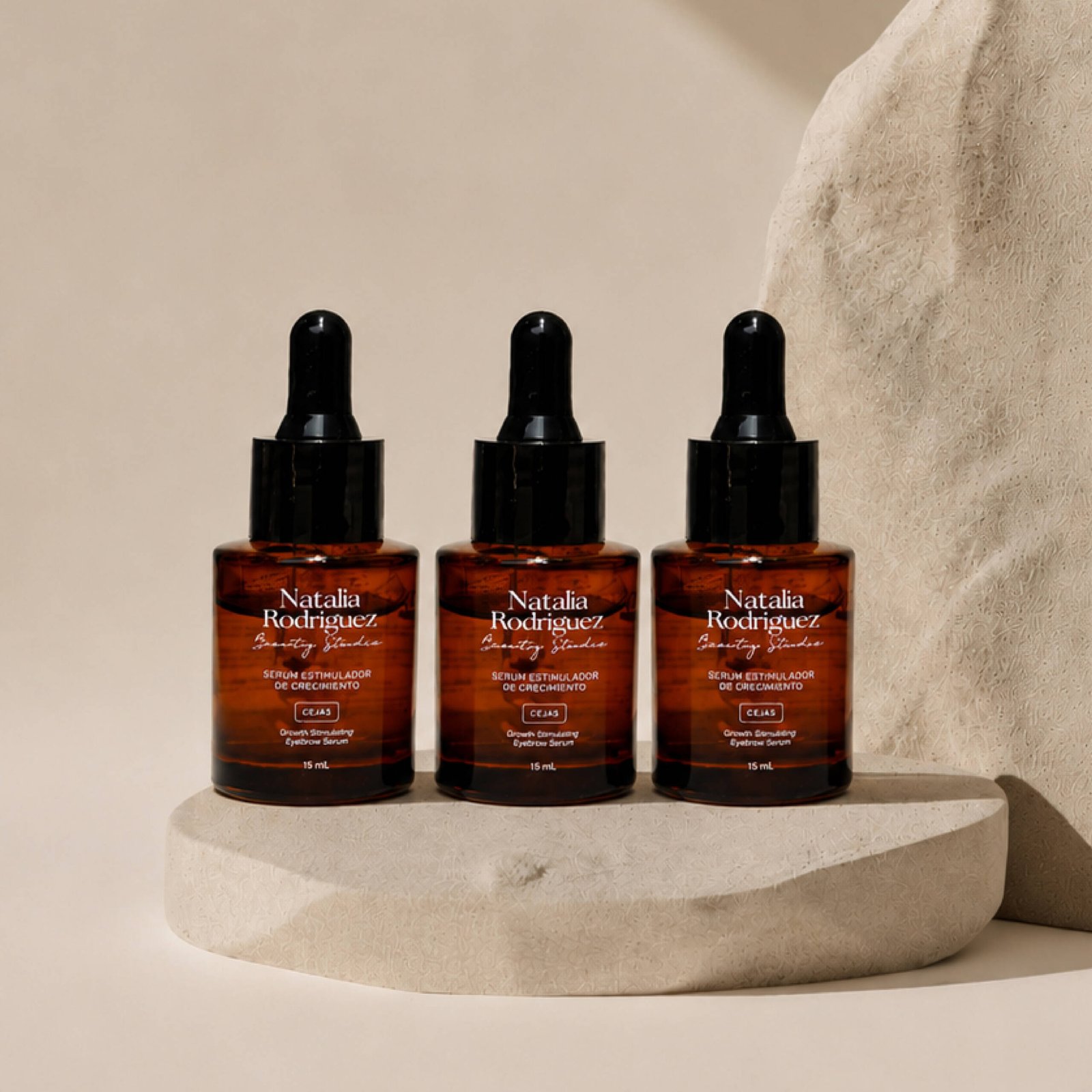 Pack de 3 Serums para Cejas NR