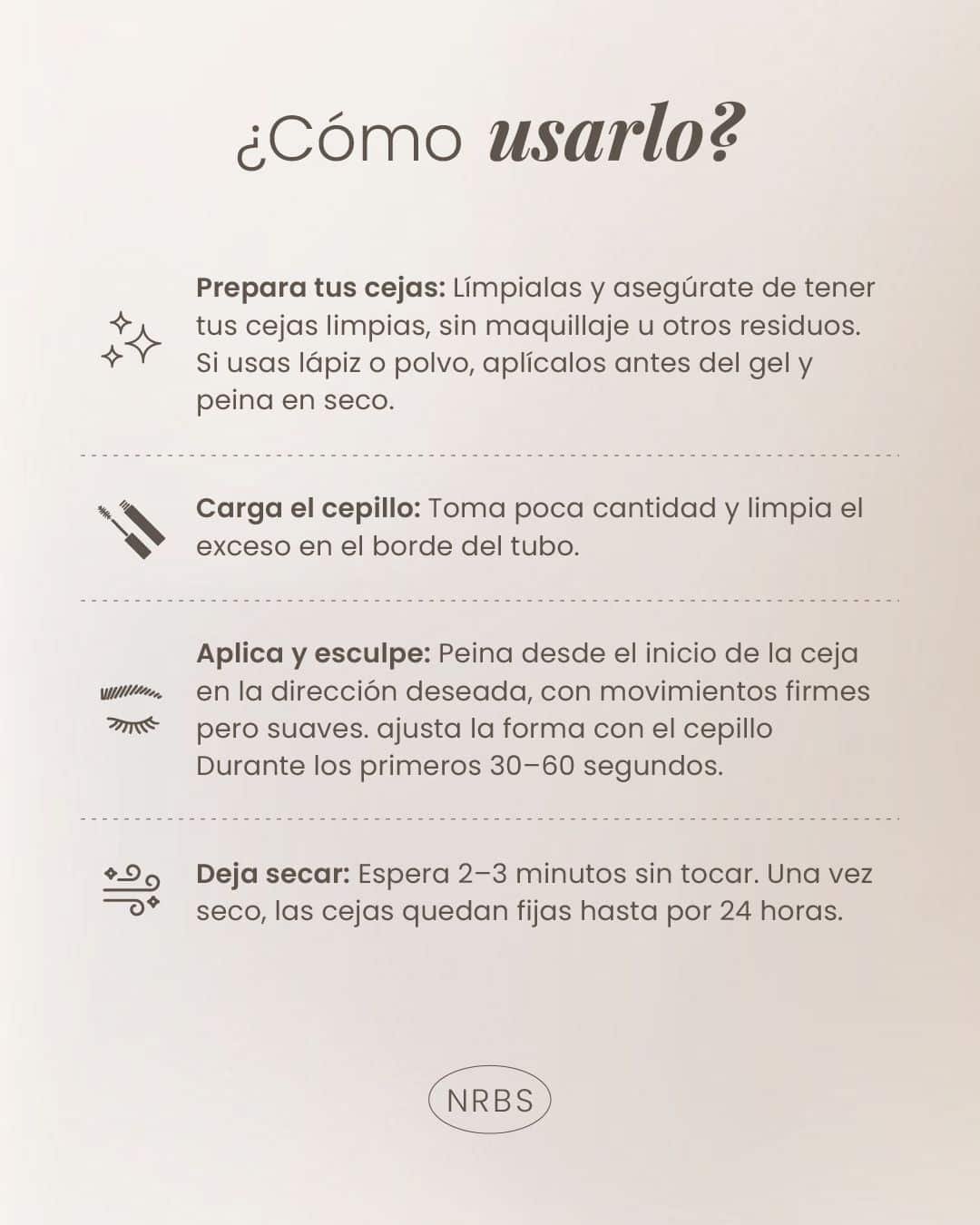 GEL FIJADOR DE CEJAS NR - Imagen 5