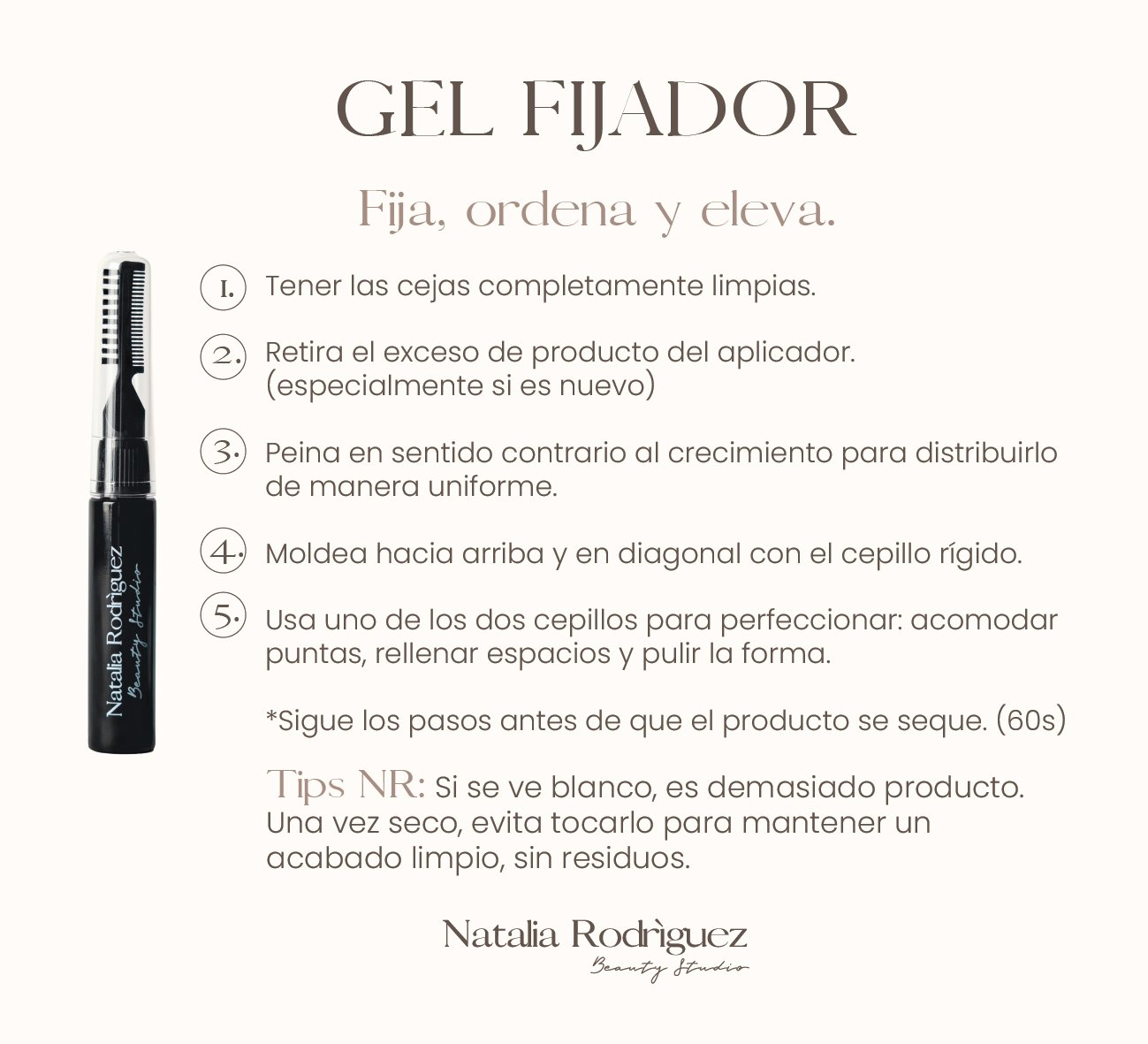 GEL FIJADOR DE CEJAS NR - Imagen 5